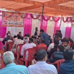 ग्राम चौपाल में सीडीओ ने लोगों की समस्याएं सुन निस्तारण कर दिया निर्देश