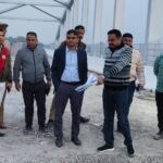 जिलाधिकारी ने निर्माणाधीन परियोजनाओं का किया औचक निरीक्षण