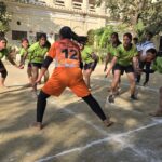 वार्षिक खेल महोत्सव में छात्राओं ने सिखा खेल के गुण