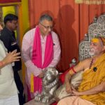 चन्दौली के सांसद विरेन्द्र सिंह ने शंकराचार्य जी के धर्मयुद्ध दिया समर्थन