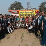 कल्पलता पाण्डेय के नेतृत्व में सेक्टर 23 में वृहद पौधारोपण