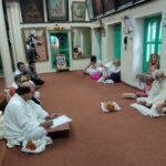 सांगवेद विद्यालय में पद्मभूषण पंडितराज श्री राजेश्वर शास्त्री द्रविड़ की स्मृति हुआ सभा सांगवेद