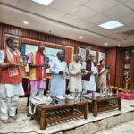 नई दिल्ली में प्रो. रजनीश कुमार शुक्ल की पांच पुस्तकों का भव्य लोकार्पण, विश्वविद्यालय में हर्ष