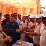 मैत्री क्रिकेट मैच में जिला प्रशासन टीम विजेता बना