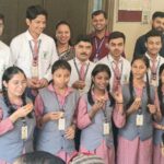 वनिता पब्लिक स्कूल की दिव्यांशी को 95% अंक मिला