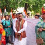 स्कूटी रैली बनी प्रेरणा: – नारी अधिकार संदेश