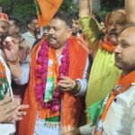 पश्चिम बंगाल में भाजपा की ऐतिहासिक जीत पर वाराणसी में जश्न